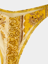 Zimmermann Mustard Bandana Lucky Bamboo Bikini