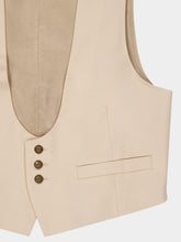 Zimmermann Cream Hypnotic Wool Vest