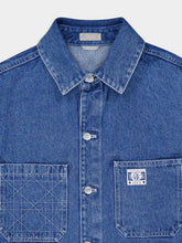 Dior JACKET CANNAGE AND DIOR CHARM EMBROIDERIES DENIM