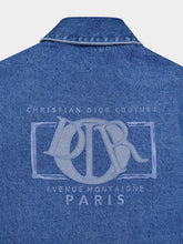 Dior JACKET CANNAGE AND DIOR CHARM EMBROIDERIES DENIM