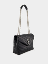 Saint Laurent Black Small Loulou Shoulder Bag