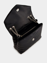 Saint Laurent Black Small Loulou Shoulder Bag