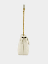 Saint Laurent Loulou Vintage White Small Shoulder Bag