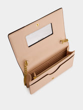 Gucci Dark Taupe GG Marmont Wallet on Chain