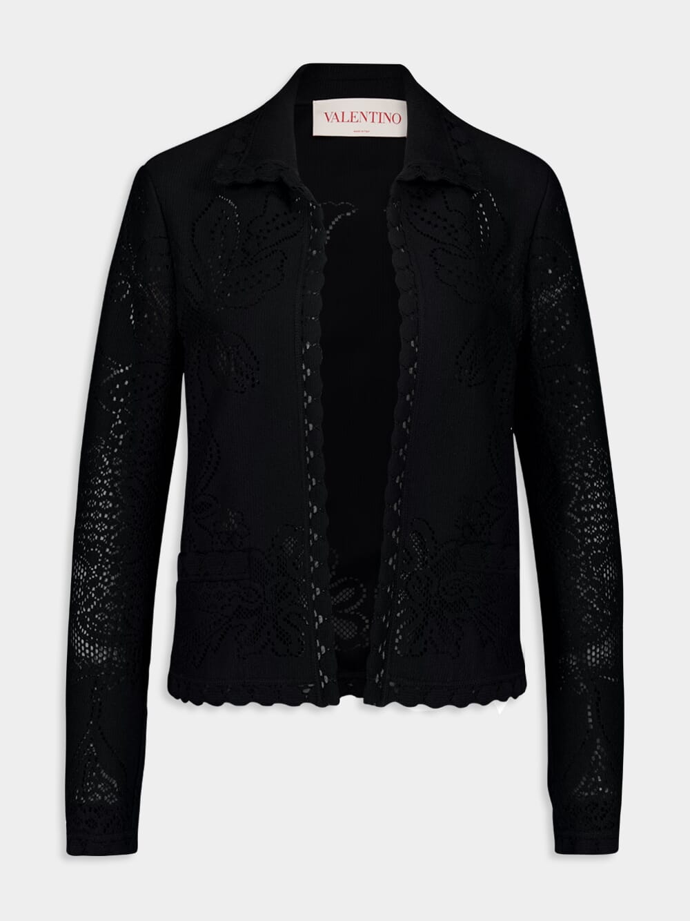 Valentino Garavani Black Lace Jacket