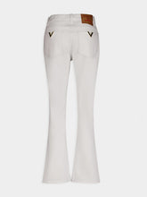 Valentino Garavani Ivory Flared Jeans