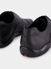 Prada Black Toblach Laced Leather Shoes