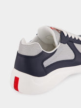 Prada Royal Blue and Silver America