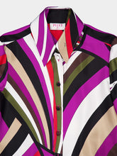 Pucci Iride-Print Silk-Twill Shirt