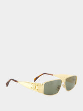 Celine SUNGLASSES RECTANGULAR TRIOMPHE METAL 06