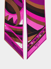 Pucci Iride and Vivara Print Silk Twill Maxi Scarf
