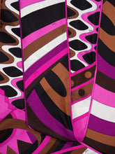 Pucci Iride and Vivara Print Silk Twill Maxi Scarf