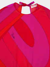 Pucci Iride-Print Silk Top