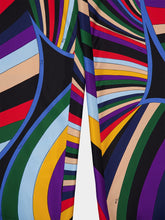 Pucci Iride-Print Silk Wide-Leg Trousers