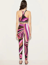 Pucci Iride-Print Crop Top