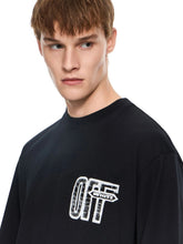 Off-White Black Motion Arrow Cotton T-Shirt