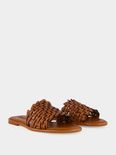 Dragon Diffusion Tan Zig Zag Sandals