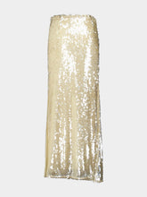 Altuzarra Macadamia Sequin-Embellished Linnei Skirt