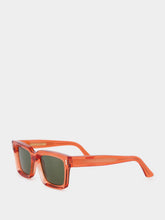 Cutler and Gross Watermelon Crystal 1386 Square Sunglasses