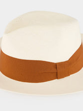 Frescobol Carioca Natural and Brown Rafael Panama Hat