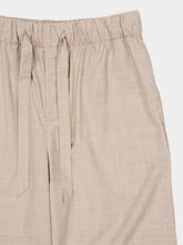 Frescobol Carioca Sand Luan Tropical Wool Trousers