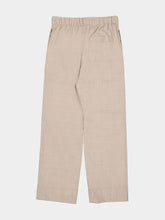 Frescobol Carioca Sand Luan Tropical Wool Trousers