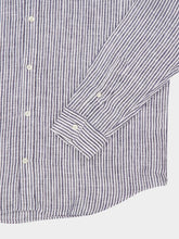 Frescobol Carioca Navy Telles Linen Shirt
