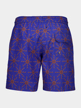 Frescobol Carioca Cobalt Blue Santos O Sol Swim Shorts