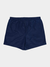Casablanca Navy Monogram Jacquard Swim Shorts