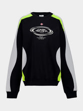 Casablanca Black Colourblock Logo Sweatshirt