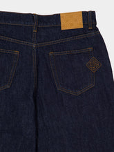 Casablanca Indigo Baggy Cotton Denim Jeans