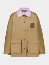 Casablanca Beige Cotton Workwear Jacket