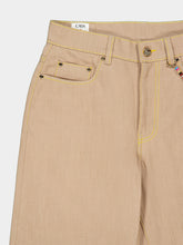 Casablanca Desert Canvas Wide-Leg Jeans