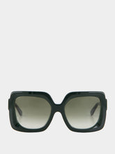 Emmanuelle Khanh Glossy Forest Sunglasses 5082