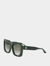 Emmanuelle Khanh Glossy Forest Sunglasses 5082
