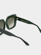 Emmanuelle Khanh Glossy Forest Sunglasses 5082