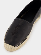 Saint Laurent Cassandre Leather Espadrilles