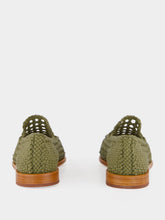 Dragon Diffusion Olive Dolly Leather Mocassins