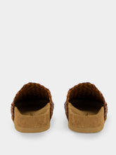 Dragon Diffusion Tan Footbed Leather Mules