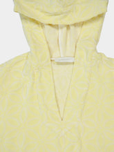 Zimmermann Yellow Cream Coco Hooded Towel Mini Dress
