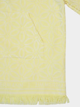 Zimmermann Yellow Cream Coco Hooded Towel Mini Dress