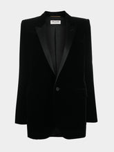 Saint Laurent Velvet Tuxedo Blazer