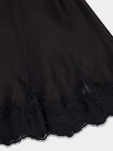 Zimmermann Black Hypnotic Lace Trim Gown