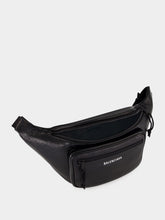 Balenciaga Black Explorer Leather Belt Bag