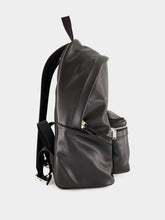 Saint Laurent City Backpack with Removable Tassels in Black Calfskin