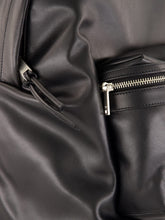 Saint Laurent City Backpack with Removable Tassels in Black Calfskin