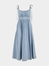 Zimmermann Skylark Wanderlust Denim Picnic Dress