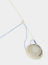 Midgard Silk Grey AYNO L Floor Lamp with Ultramarine Cable