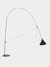 Midgard Black AYNO XL Floor Lamp with Ultramarine Cable