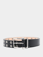 Leather belt